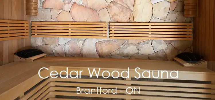  Cedar Wood Sauna Brantford - ON