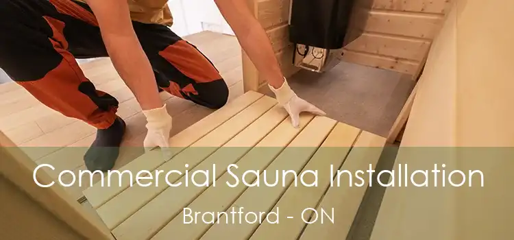  Commercial Sauna Installation Brantford - ON