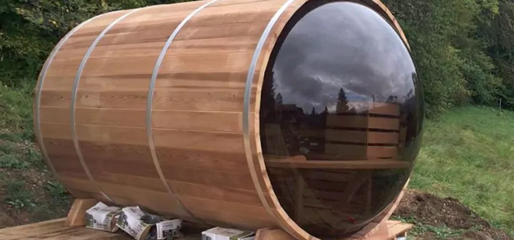 Panorama 4-Person Glass Cabin Sauna Maintenance in Brantford, Ontario