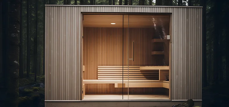 Outdoor Prefabricated Sauna Installation Services in Brantford, ON