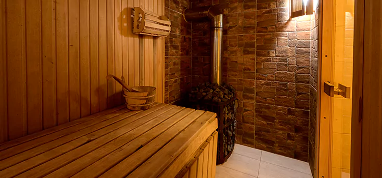 Traditional Sauna Cabin Conversion in Brantford, Ontario
