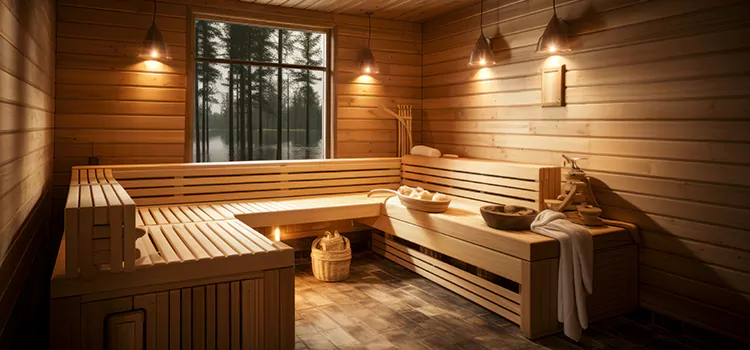 Traditional Sauna Design in Brantford, ON