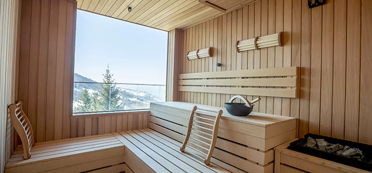 Infrared Sauna Glass Window Installation in Brantford, ON