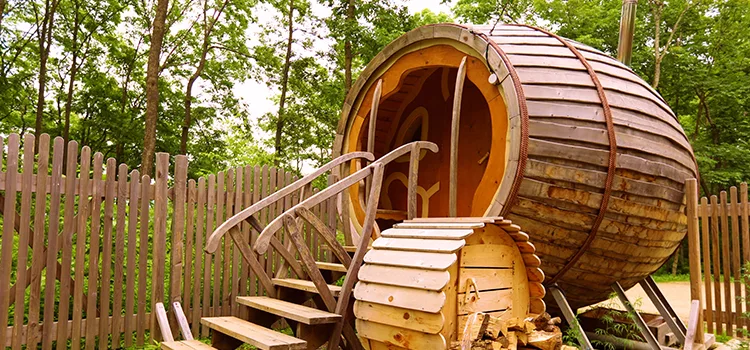 360° Panoramic Bubble Window Sauna Installation Services in Brantford, Ontario