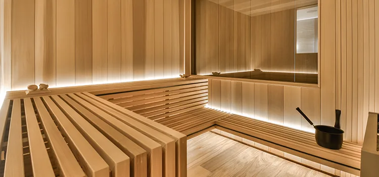 Cedar Wood Sauna Customization in Brantford, ON