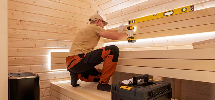 Outdoor Sauna Installation Service in Brantford, ON