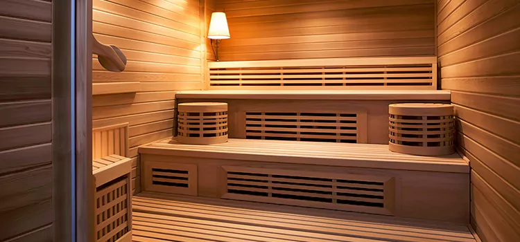 Outdoor Sauna Setup in Brantford, ON
