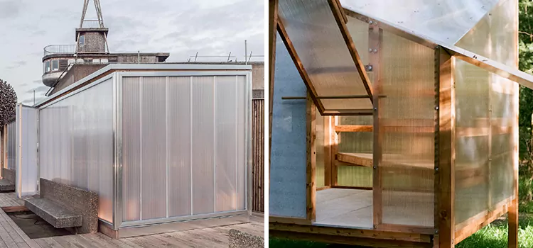 Transparent Wall Sauna in Brantford, ON