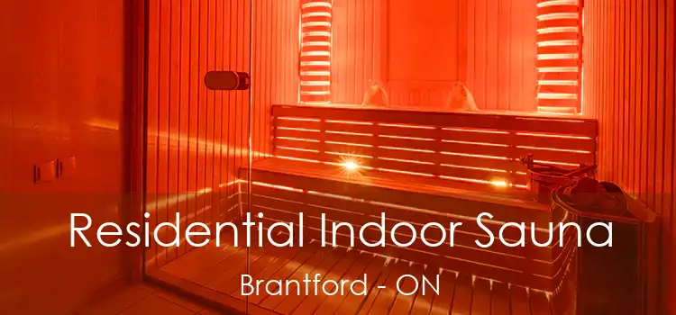  Residential Indoor Sauna Brantford - ON