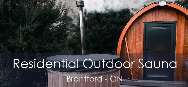  Residential Outdoor Sauna Brantford - ON