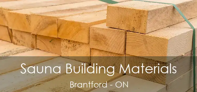  Sauna Building Materials Brantford - ON