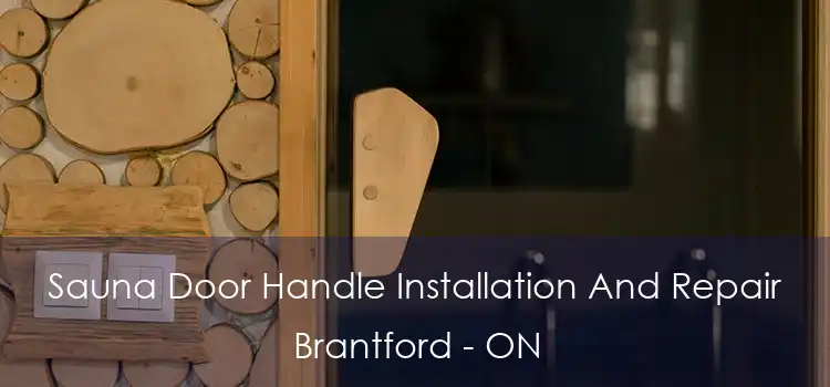  Sauna Door Handle Installation And Repair Brantford - ON