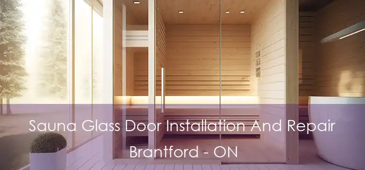  Sauna Glass Door Installation And Repair Brantford - ON